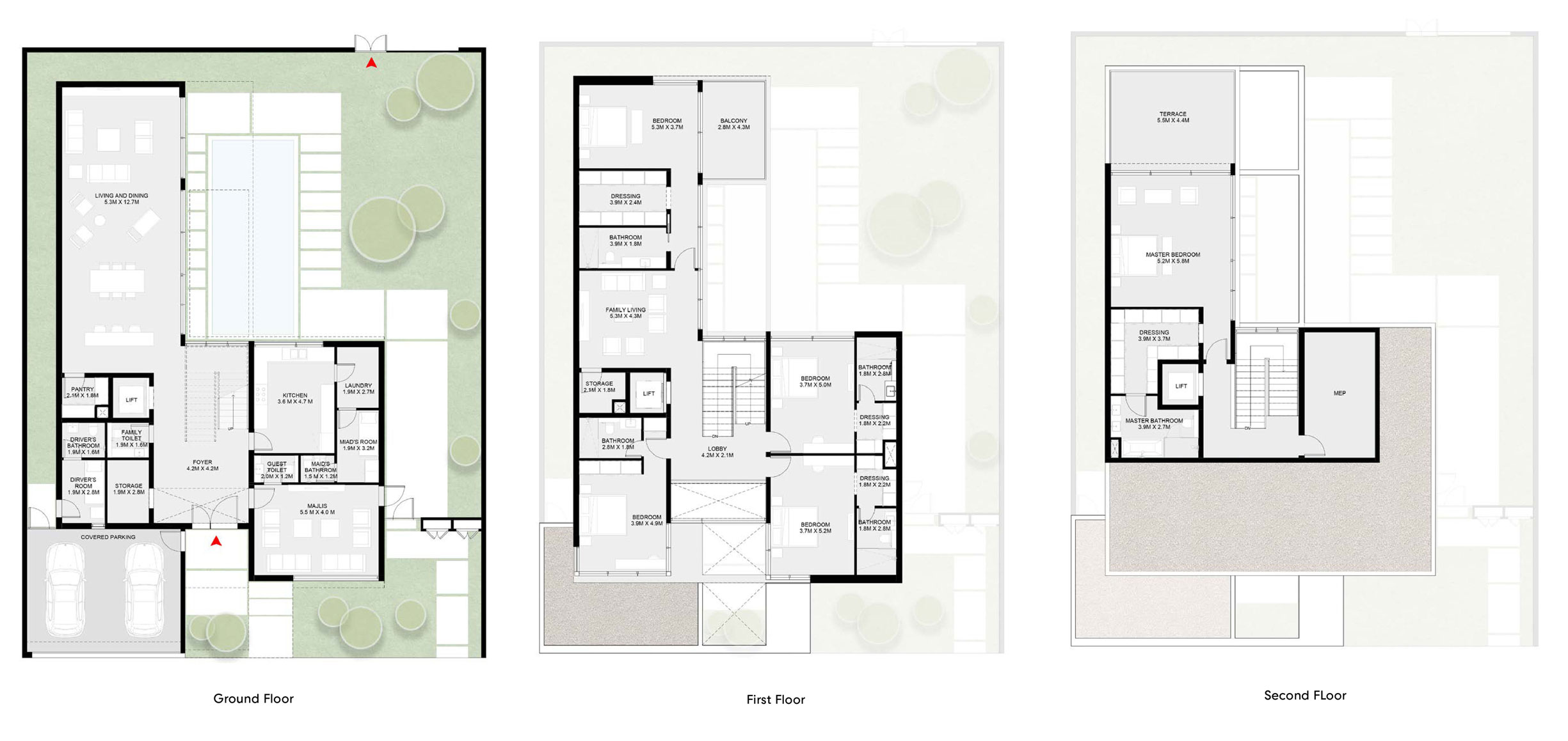 5Bedroom-Forest-Signature-Villa-Floorplans
